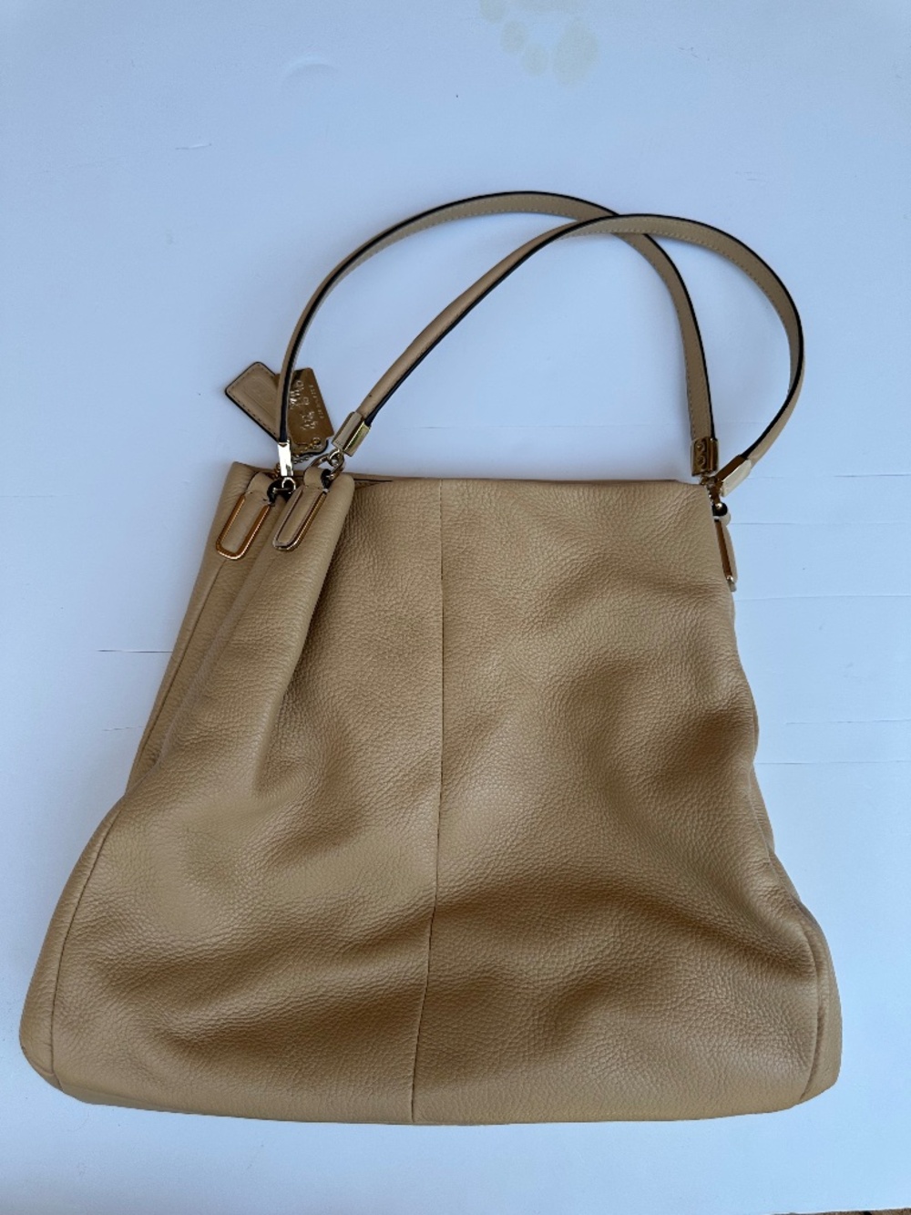 Coach - Tan Bucket Bag